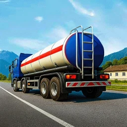 Oil Tanker Truck Parking Game simgesi